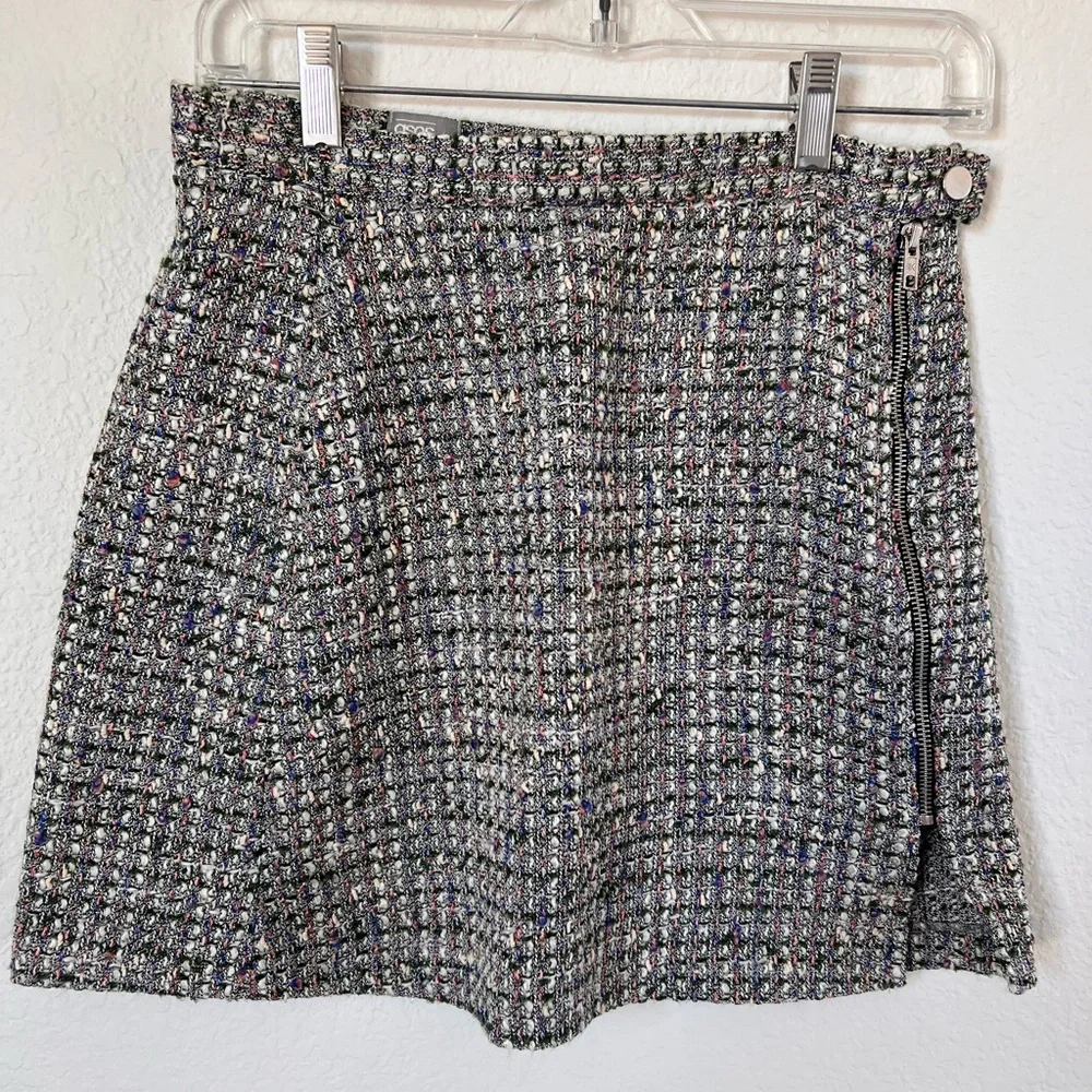 ASOS Multicolor Tweed Skirt - Picture 1 of 5
